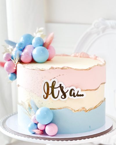 Cinsiyet Belirleme (Gender Reveal) Pastaları